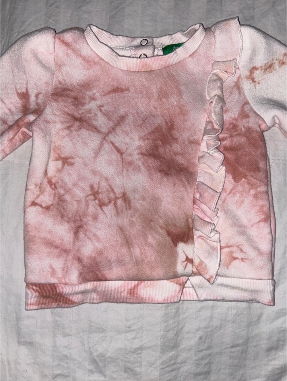 Toddler Girl Dip Sweatshirt Sz 12/18 months